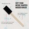 1 inch Foam Sponge Wood Handle Paint Brush Set (Value Pack of 50) - Lightweight, durable and great for Acrylics, Stains, Varnishes, Crafts, Art